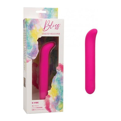 Bliss Liquid Silicone G Vibe - Pink: The Ultimate Pleasure Paradise for Her - Adult Naughty Store