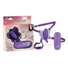 Introducing the Sensual Pleasures Venus Butterfly 2 Clitoral Stimulator - Model SB2-2000 - Women's Intimate Wear - Multi-Pleasure - Vibrant Purple
