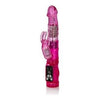 Petite Pleasure Co. Jack Rabbit Vibrator - Model PR-101 - Female G-Spot and Clitoral Stimulation - Pink - Adult Naughty Store