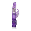 Simple Pleasures Petite Jack Rabbit Vibrator - Model PR-500 - For Women - Clitoral and G-Spot Stimulation - Purple