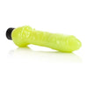 Glow-In-The-Dark Jelly Penis Vibrator - Green, Ultimate Pleasure Experience for All Genders