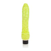 Glow-In-The-Dark Jelly Penis Vibrator - Green, Ultimate Pleasure Experience for All Genders