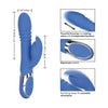 Enchanted Pleasure Co. Blue Rabbit Vibrator - Model EPC-500 - Female G-Spot and Clitoral Stimulation - Midnight Blue