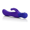 California Exotic Novelties Posh Silicone Double Dancer Purple Vibrator - Intensely Pleasurable Dual Massager for Women - Adult Naughty Store