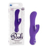 California Exotic Novelties Posh Silicone Double Dancer Purple Vibrator - Intensely Pleasurable Dual Massager for Women - Adult Naughty Store