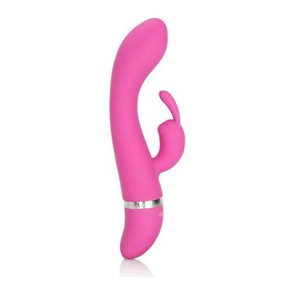 California Exotic Novelties Foreplay Frenzy Bunny Pink Vibrator - The Ultimate Dual Stimulator for Intense Pleasure - Adult Naughty Store