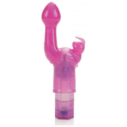 Introducing the Luxe Pleasure Original Bunny Kiss Pink Vibrator - Model LPOBKV-001: The Ultimate Dual-Stimulation Experience for Women