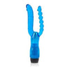 Introducing the Blue Dual Penetrator Vibrator: The Ultimate Pleasure Experience for Both Front and Rear Stimulation