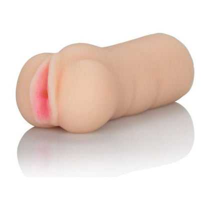 Introducing the Sensational PleasureCo Showgirl Beige Stroker - The Ultimate Erotic Fantasy Fulfillment Device - Adult Naughty Store