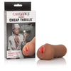 Introducing the Sensual Bliss Naughty Nurse Lush Lips Brown Stroker - Model NB-2001, for Him, Designed for Mind-Blowing Pleasure in Brown - Adult Naughty Store