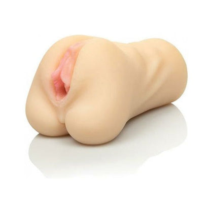 Introducing the Pleasure Pro® Beige Anatomically Correct Stroker - The Ultimate Heavy Duty Pleasure Experience! - Adult Naughty Store