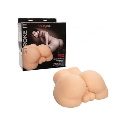 Introducing the SensaTouch Bottom Banger - Ivory: The Ultimate Heavy-Duty Stroking Pleasure for Men's Anal Delight!