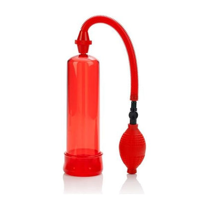 Fireman's Pump Red - Penis Enlargement Vacuum Pump for Men - Model FP-500 - Enhance Size and Hardness - Red