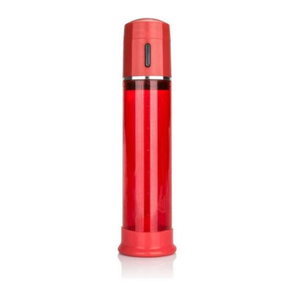 Introducing the Intense Pleasure Pro Advanced Fireman's Pump Red - The Ultimate Male Enhancement Device for Unforgettable Experiences