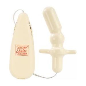 Introducing the SensaVibe Ivory Multi-Speed Vibrating Anal T Vibe - The Ultimate Pleasure Experience for All Genders!