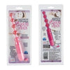 Introducing the Pink PleasureBeads Waterproof Vibrating Anal Beads - Model PB-7.5!