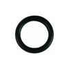 Introducing the Black Rubber Adornment Ring - Small, 1.75