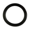 Introducing the PleasurePlay Medium Black Rubber Cock Ring - Model M1.5 - Unisex Pleasure Enhancer in Black - Adult Naughty Store