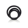 Introducing the SensaRing Black 3-Piece Set - Ultimate Cock Ring Collection for Men - Enhance Pleasure and Performance - Adult Naughty Store