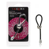 E-Z Cinch Silicone Lasso Ring for Men - Model X1 - Enhance Pleasure and Increase Girth - Black - Adult Naughty Store