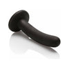 Introducing the Luxe Noir Silicone Pegging Probe - Model LPB-500: The Ultimate Pleasure for Sensual Anal Play - Adult Naughty Store