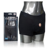 Packer Gear Black Boxer Harness XS-S: The Ultimate Dual Penetration Experience for All Genders - Adult Naughty Store