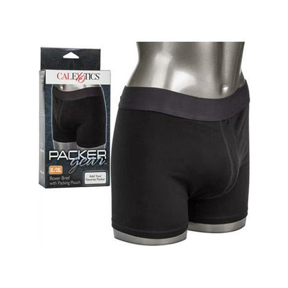 Packer Gear Boxer Brief with Packing Pouch - XL-2XL: The Ultimate Comfort and Discreet Harness for Realistic Packing Experience