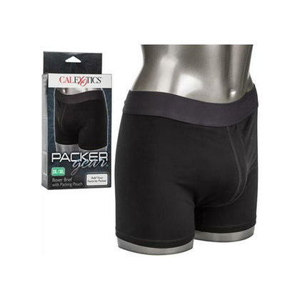 Packer Gear Boxer Brief with Packing Pouch - Model X2X3L - Men's Comfortable and Discreet Lingerie for Realistic Packing - Size 2XL-3XL