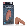 Packer Gear 4-Inch Brown Packing Penis - Model PG-4B - Unisex Strap-On Pleasure
