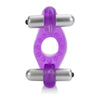 Cal Exotic Wireless Rockin Rabbit Vibrating Ring - Model RR-425 - Unisex - Dual Stimulation - Purple - Adult Naughty Store