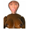 Introducing the Nubian Love Doll by India: Realistic Ebony Face, Tight Round Ass, Firm Ripe Breasts - Model NLD-2021, Female, Multi-Pleasure Zones, Deep Chocolate Brown