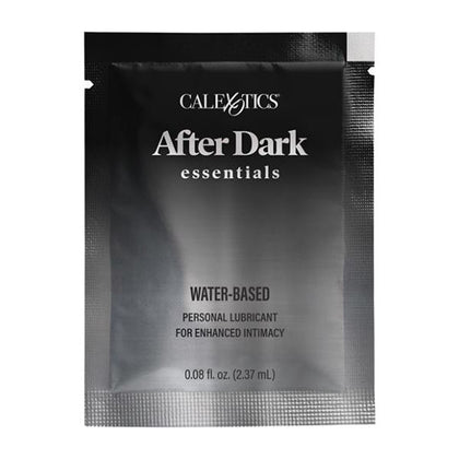 After Dark Essentials Water-Based Personal Lubricant Sachet - .08 Oz: The Ultimate Pleasure Enhancer for Intimate Moments
