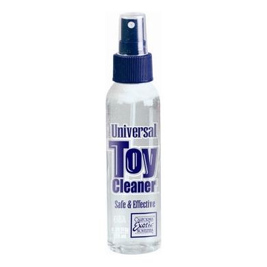 California Exotics Universal Toy Cleaner 4.3oz - Antibacterial Cleaning Agent for All Sex Toys - Model: CT-UC4.3 - Unisex - Maintains Hygiene and Prolongs Pleasure - Clear - Adult Naughty Store