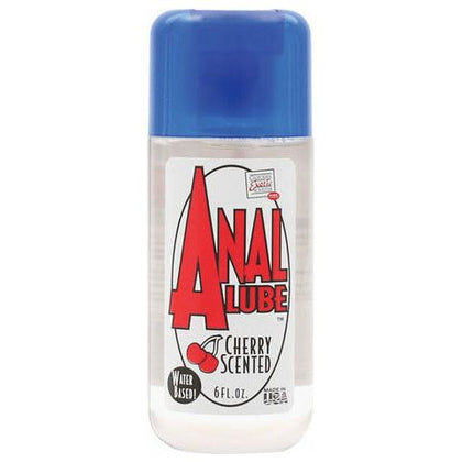 Introducing the Sensual Pleasures Anal Lube - Cherry Scented | Model AL-6 | Unisex | Enhanced Anal Stimulation | Red - Adult Naughty Store