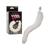 Running Wild White Tail Metallic Anal Probe by Running Wild - Model A3 for Unisex Anal Play in Silver