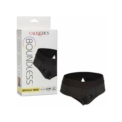 Introducing the Boundless Backless Brief S-m: The Ultimate Comfort Harness for Unparalleled Pleasure in Black - Adult Naughty Store