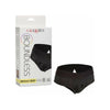 Introducing the SensaComfort X3B2XL-3XL Unisex Backless Brief Harness for Sensational Pleasure in Black