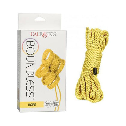 Boundless Rope - Ultimate Pleasure Restraint for Couples - Model XR-3000 - Unisex - Full Body - Yellow