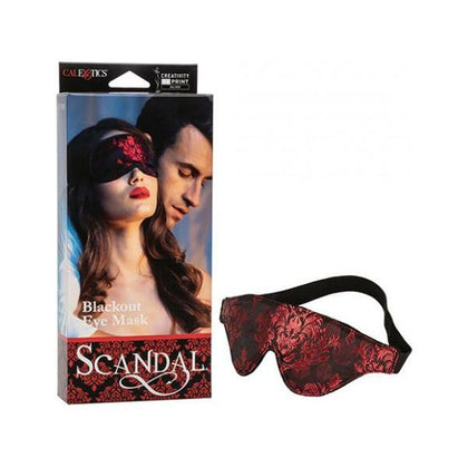 Introducing the Sensation Deluxe Blackout Eyemask - The Ultimate Pleasure Enhancer for All Genders!