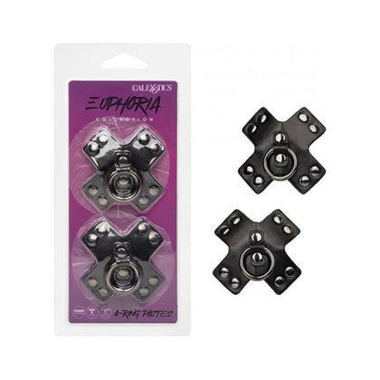 Euphoria Collection O-Ring Pasties - Black O/s

Introducing the Euphoria Collection O-Ring Pasties - The Sensual Accessory for Unleashing Your Desires - Adult Naughty Store