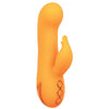 California Dream Montecito Muse Dual Stimulation Vibrator - Model 702 - Female - G-Spot and Clitoral Stimulation - Orange