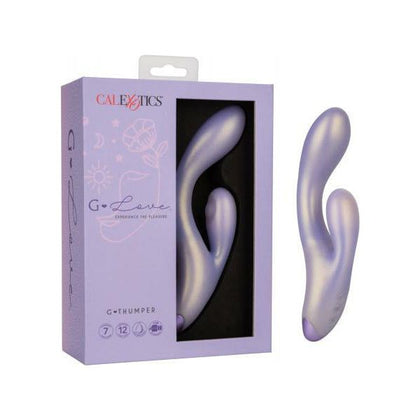 G-Thumper Dual Stimulating Massager - Model G-Love 2000 - For Women - Internal and External Pleasure - Shimmering Pink - Adult Naughty Store