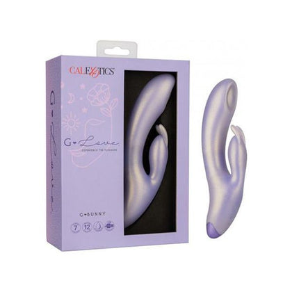 Introducing the Sensa Pleasure G-Love G-Bunny Dual Stimulating Massager - Model G2021, for Women, Designed for G-Spot and Clitoral Stimulation, in Elegant Midnight Black - Adult Naughty Store