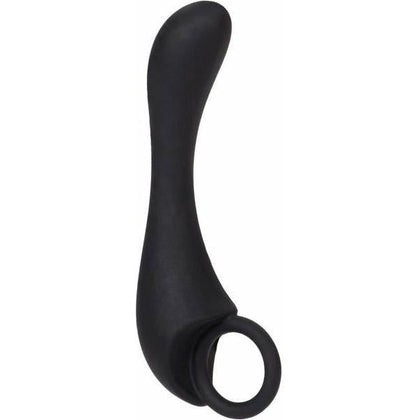 Dr. Joel Kaplan Silicone Prostate Locator - Premium Prostate Stimulation Toy for Men - Model P-1001 - Intense Pleasure for Prostate Play - Sleek Black