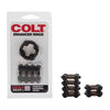 Colt Enhancer Rings - Ultimate Pleasure for Prolonged Erections - Model XR-500 - Male - Intensify Your Experience - Black