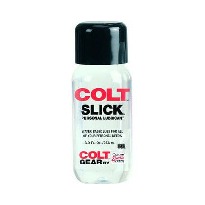 Colt Slick Personal Lube - Water-Based Latex Condom Compatible Lubricant for Intimate Pleasure - Model SLK-8.9 - Unisex - Long-Lasting Formula - Enhances Sensations - Clear - Adult Naughty Store