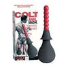 Colt Anal Douche - Model X1: The Ultimate Latex and Rubber Cleansing System for Pleasure and Simplicity - Unisex Anal Intimate Hygiene - Black