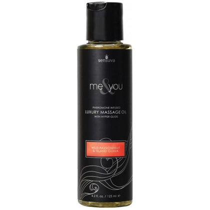 Me & You Luxury Massage Oil - Passion Fruit Guava 4.2oz - Adult Naughty Store