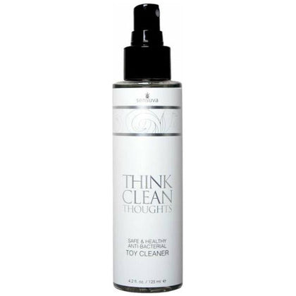 Think Clean Thoughts Toy Cleaner 4.2oz - The Ultimate Hygiene Solution for All Your Pleasure Products - Adult Naughty Store