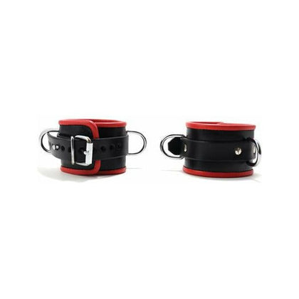 665 Padded Locking Ankle Restraint - Red: The Ultimate Comfort and Security Solution for BDSM Enthusiasts